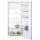 Constructa CK242NSE0, built-in refrigerator with freezer compartment, 122.5 x 56 cm, drag hinge