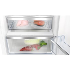 neff ki7863dd0, n 70, built-in fridge-freezer with bottom freezer compartment, 177.2 x 55.8 cm, flat hinge with soft-close drawer