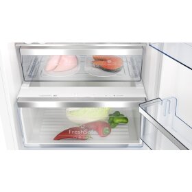 neff ki7866dd0, n 70, built-in fridge-freezer with bottom freezer compartment, 177.2 x 55.8 cm, flat hinge with soft-close drawer