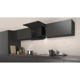 neff d65xam2s0, n 70, Integrated design hood, 60 cm, clear glass black printed