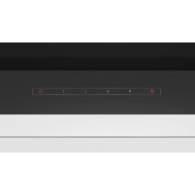 neff d65xam2s0, n 70, Integrated design hood, 60 cm, clear glass black printed