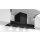 neff d95xam2s0, n 70, Integrated design hood, 90 cm, clear glass black printed