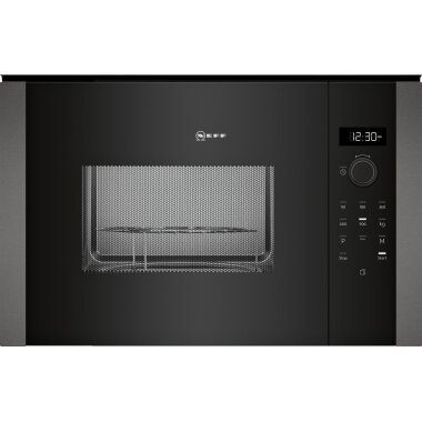 neff hlagd53g0, n 50, built-in microwave, 59 x 38 cm, Graphite-Grey