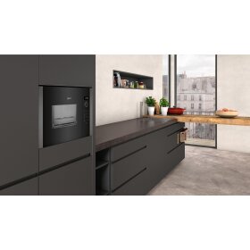 neff hlagd53g0, n 50, built-in microwave, 59 x 38 cm, Graphite-Grey