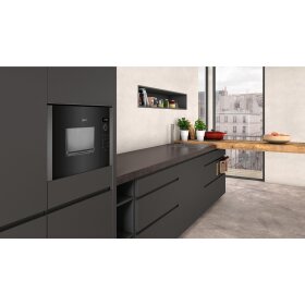neff hlawd23g0, n 50, built-in microwave, graphite gray