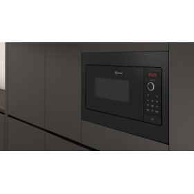 Neff HLAWG25S3, N 30, Einbau Mikrowelle, Schwarz