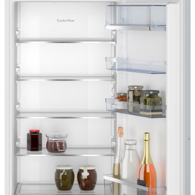 neff ki1412fe0, n 50, refrigerator, 122.5 x 56 cm, flat hinge