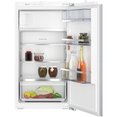 neff ki2322fe0, n 50, built-in refrigerator with freezer compartment, 102.5 x 56 cm, flat hinge