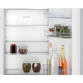 neff ki2421se0, n 30, built-in refrigerator with freezer compartment, 122.5 x 56 cm, drag hinge