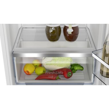 neff ki2422fe0, n 50, built-in refrigerator with freezer compartment, 122.5 x 56 cm, flat hinge