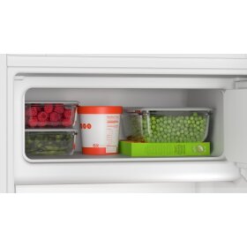 neff ki2422fe0, n 50, built-in refrigerator with freezer compartment, 122.5 x 56 cm, flat hinge