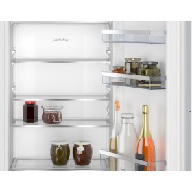 neff ki2422fe0, n 50, built-in refrigerator with freezer compartment, 122.5 x 56 cm, flat hinge