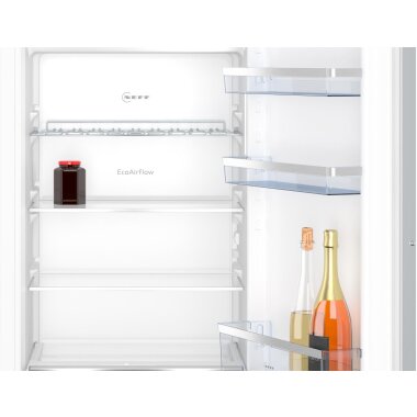 Neff KI2423DD1, N 70, Einbau-Kühlschrank mit Gefrierfach, 122.5 x 56 cm, Flachscharnier mit Softeinzug
