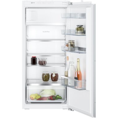 Neff KI2426FE0, N 50, Einbau-Kühlschrank mit Gefrierfach, 122.5 x 56 cm, Flachscharnier