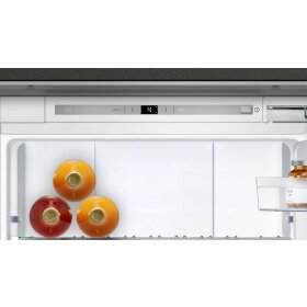 neff ki8816de1, n 90, refrigerator, 177.5 x 56 cm, flat hinge with soft closing drawer