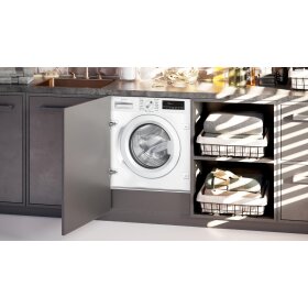 Neff w6441x1, built-in washing machine, front loader, 8 kg, 1400 rpm.