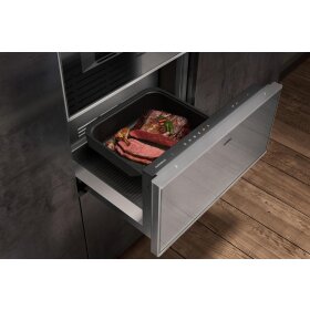 Gaggenau WS462112, Series 400, warming drawer, 60 x 29 cm, stainless steel backed full glass door