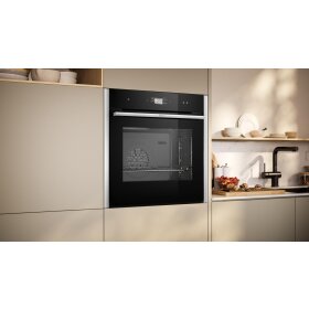 Neff B24FS33N0, N 90, steam oven, 60 x 60 cm, stainless steel