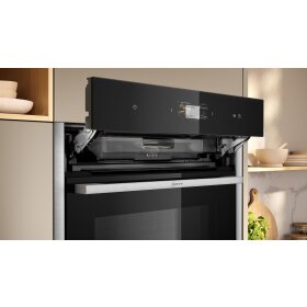 Neff B24FS33N0, N 90, steam oven, 60 x 60 cm, stainless steel