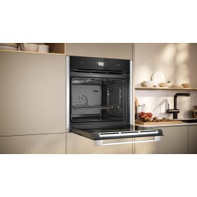 Neff B24FS33N0, N 90, steam oven, 60 x 60 cm, stainless steel
