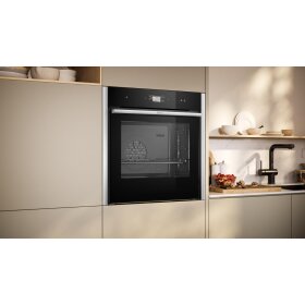 Neff B64FS31N0, N 90, steam oven, 60 x 60 cm, stainless steel