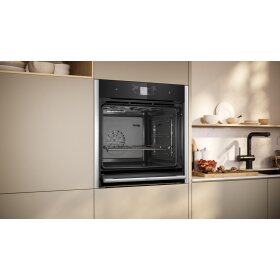 Neff B64FT33N0, N 90, steam oven, 60 x 60 cm, stainless steel