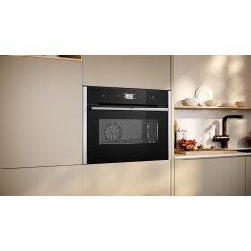 Neff C24FS31N0, N 90, Kompakt-Dampfbackofen, 60 x 45 cm, Edelstahl