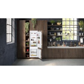 Neff KI5871SE0, N 30, built-in fridge-freezer combination with bottom freezer compartment, 177.2 x 54.1 cm, drag hinge