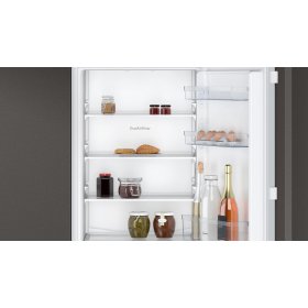 Neff KI7861FE0, N 30, built-in fridge-freezer combination with bottom freezer compartment, 177.2 x 54.1 cm, flat hinge