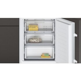Neff KI7861SE0, N 30, built-in fridge-freezer combination with bottom freezer compartment, 177.2 x 54.1 cm, drag hinge