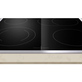 neff m16srf0l0, n 50, electric hob, 60 cm, oven-controlled, black, with frame on top