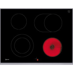 Neff M17SRF0L0, N 50, electric hob, 70 cm, stove-controlled, black, with frame