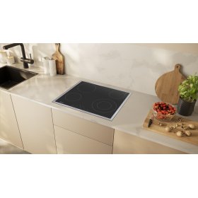 Neff T16SDF9R0, N 70, electric hob, 60 cm, black, with frame