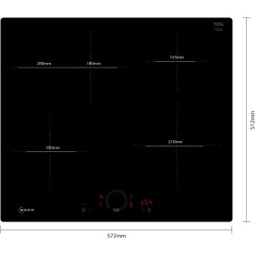 Neff T56PHF1C0, N 70, induction hob, 60 cm, black, flush (integrated)