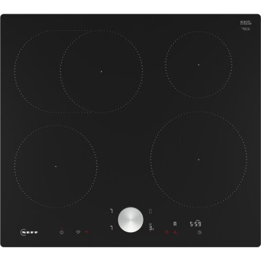 Neff T56PTF1L0, N 90, induction hob, 60 cm, black, flush...