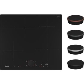 Neff T56PYF4C0, N 90, induction hob, 60 cm, black, flush...