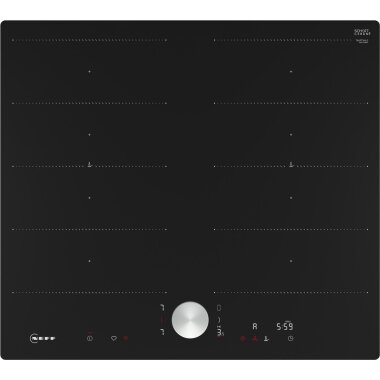 Neff T66PTX4L0, N 90, induction hob, 60 cm, black, flush...