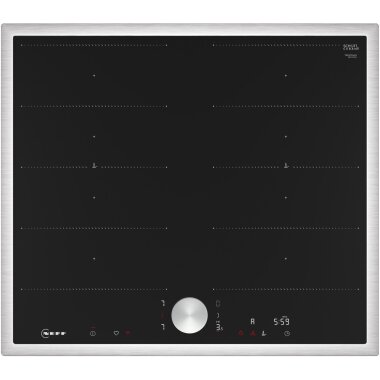 Neff T66STX4L0, N 90, induction hob, 60 cm, black, with...