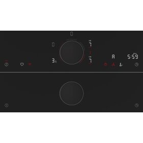 Neff T68AUV4C0, N 90, induction hob, 80 cm, black, with frame