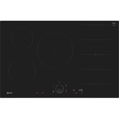Neff T68FUV4L0, N 90, induction hob, 80 cm, black, frameless
