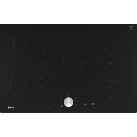 Neff T68PTV4L0, N 90, induction hob, 80 cm, black, flush...