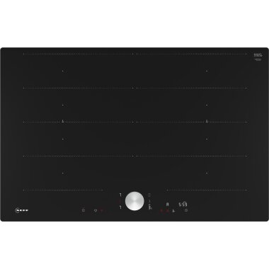 neff t68pty4l0, n 90, induction hob, 80 cm, black, flush-mounted (integrated)