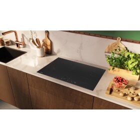 Neff T68PYV4C0, N 90, induction hob, 80 cm, black, flush (integrated)