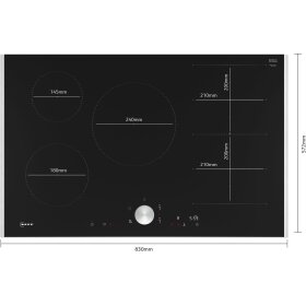 Neff T68TTV4L0 (2% discount), N 90, induction hob, 80 cm,...