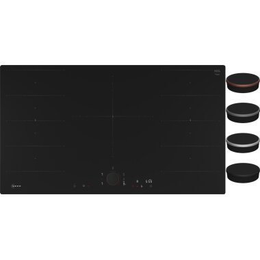 Neff T69PYV4C0, N 90, induction hob, 90 cm, black, flush...