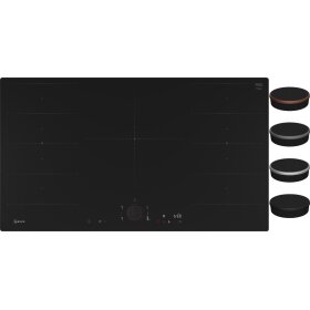 Neff T69PYV4C0, N 90, induction hob, 90 cm, black, flush...