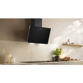 Neff D63IDK1S0, N 30, Wandesse, 60 cm, Klarglas schwarz bedruckt, Schwarz