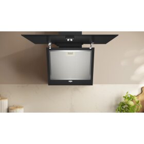 Neff D63IDK1S0, N 30, Wandesse, 60 cm, Klarglas schwarz bedruckt, Schwarz