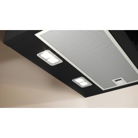 Neff D65IFN1S0, N 50, Wandesse, 60 cm, Klarglas schwarz bedruckt, Schwarz