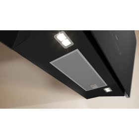 Neff D98IPT2S0, N 90, Wandesse, 90 cm, Klarglas schwarz bedruckt, Schwarz